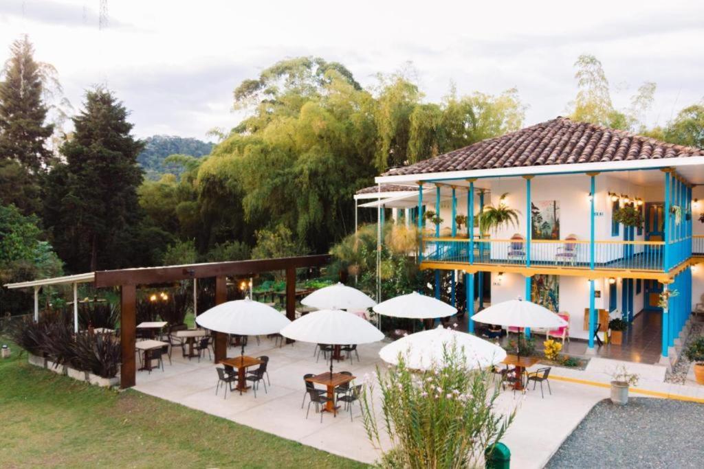 Hotel Hacienda Santa Clara Santa Rosa de Cabal Extérieur photo